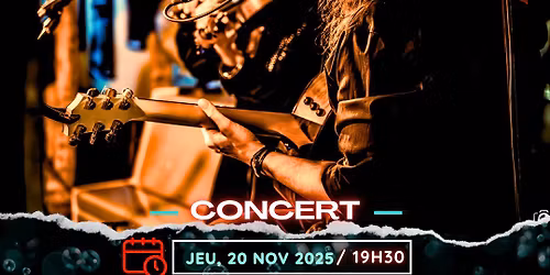 Concert du beaujolais nouveau 2025 avec Pick That Bow