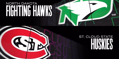 North Dakota Fighting Hawks vs. St. Cloud State Huskies Hockey