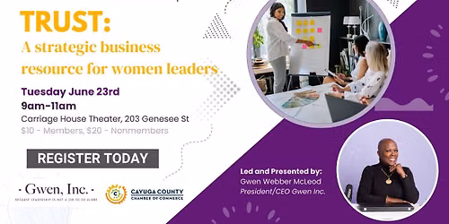 Trust: A Strategic business resource for women leaders