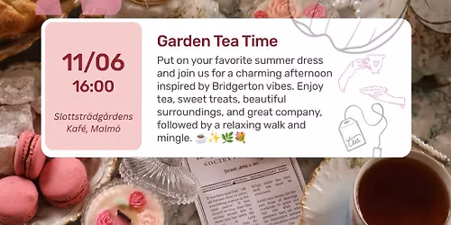 \ud83c\udf38 Garden Tea Time \ud83e\uded6
