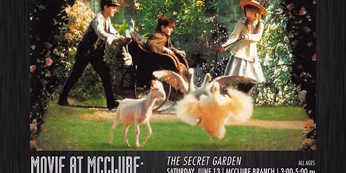 Movie at McClure: The Secret Garden 