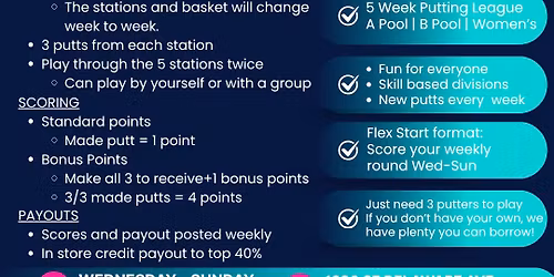 Indoor Putting League Week 5