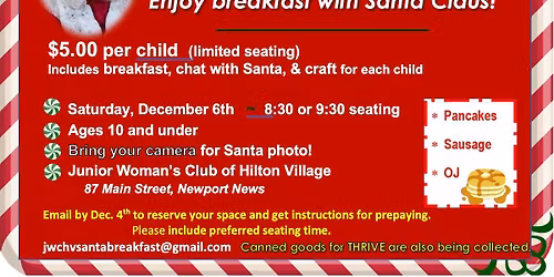 Breakfast With Santa