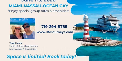 Hosted Group Cruise Aboard the MSC Seaside