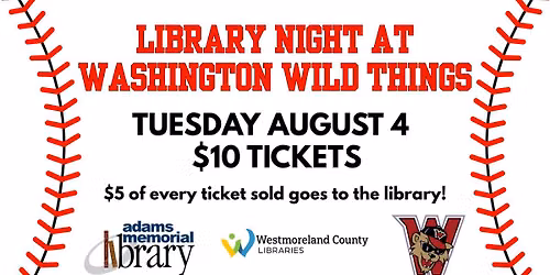 Library Night at Washington Wild Things