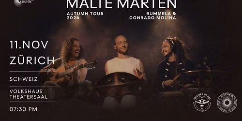 Malte Marten - Autumn Tour 2026 - Z\u00fcrich 11.11.2026