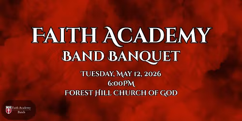 Faith Academy Band Banquet 2025-2026