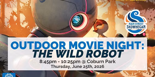 Outdoor Movie Night: The Wild Robot