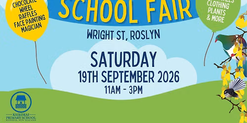 Kaikorai Primary School 2026 School Fair