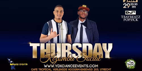  Thursday Kizomba Social | Dj Traybeatz & Dj Pops!ck