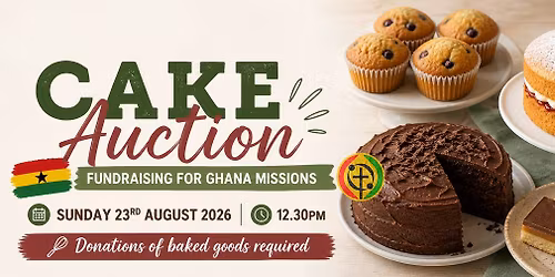 Cake Auction and Fellowship Lunch