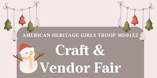 AHG Craft & Vendor Fair