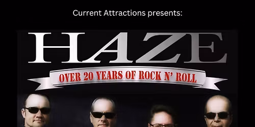 Haze at Bolo's! Fri. 11\/14 & Sat. 11\/15