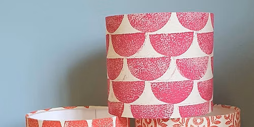 Linoprinted Lampshade Workshop Lino Printed Lampshades - Saturday 31st October, 10-4pm