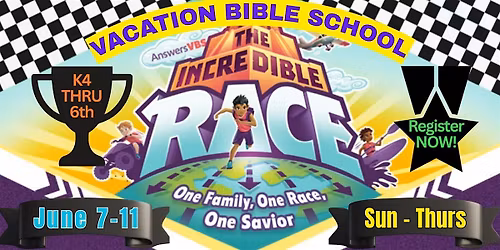 VBS 2026 The Incredible Race