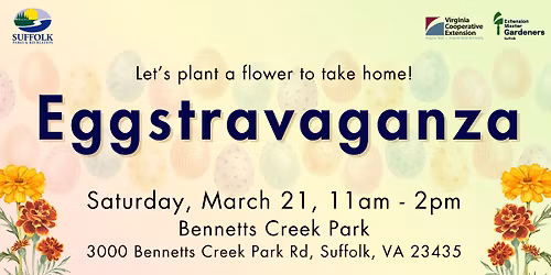 Plant a Flower with the Master Gardeners at SPR's Eggstravaganza