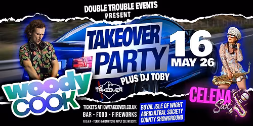 IOW Takeover Party with Woody Cook