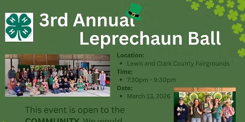 3rd Annual Leprechaun Ball