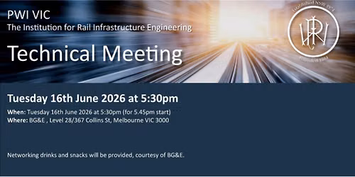 PWI Victorian Chapter: Technical Meeting with BG&E