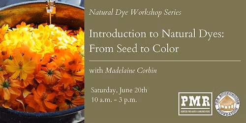Introduction to Natural Dyes: From Seed to Color
