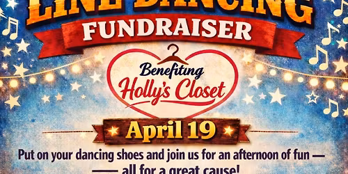 Line Dance Fundraiser: Holly's Closet
