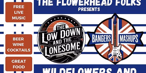 Wildflowers and Union Jacks at M\u2019s Bar and Grill