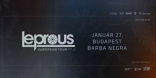 Leprous \/\/ Budapest, Barba Negra
