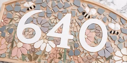 Mosaic House Number Workshop
