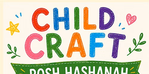 Rosh Hashanah Children Craft at Leyton Library