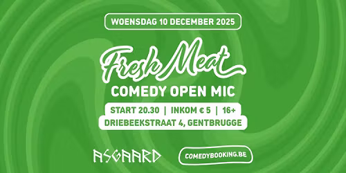 Fresh Meat Comedy Open Mic - Gentbrugge