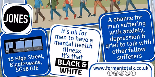 'For Men To Talk'...and Walk (Biggleswade)