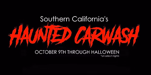 The Haunted Car Wash in Lakewood