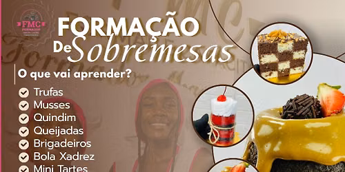 Forma\u00e7\u00e3o Profissional De Sobremesas \ud83c\udf6e 