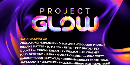 2026 Project Glow - Saturday at Festival Grounds at RFK Campus