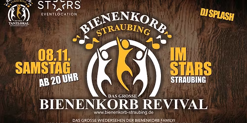 Bienenkorb Revival Party | Sa. 8.11. | STARS Straubing