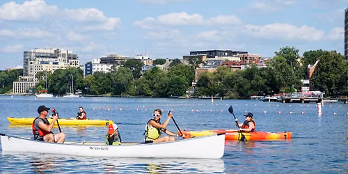 Afternoon Paddle Games on Lake Mendota