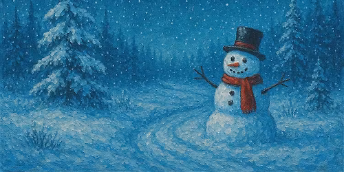 Winter Wonderland Acrylic Painting Class