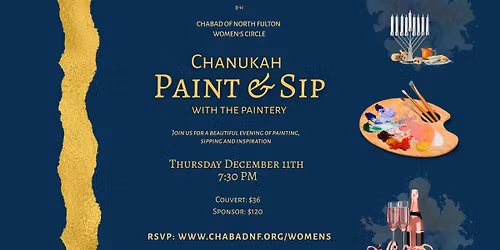 Paint & Sip Women's event
