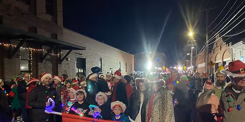 Retsy Ray Tambourine Band in the Frederick Kris Kringle Parade