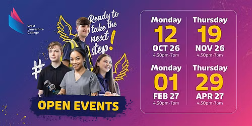 Open Events 2026-27