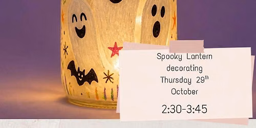Kids | Spooky Lantern Decorating