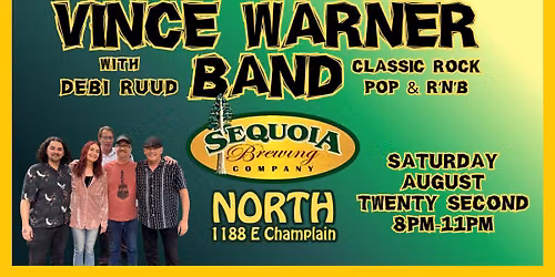 VWB at Sequoia Brewing-North Sat Aug 22