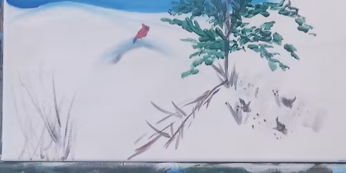 Painting Class: "Evergreen"