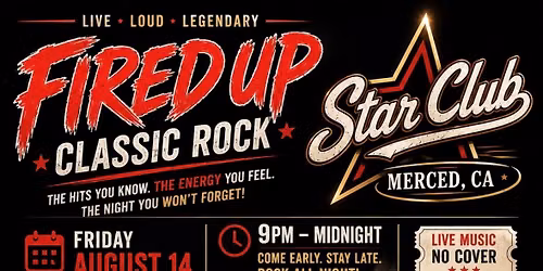 Fired Up Rocks the Star Club \ud83d\udd25