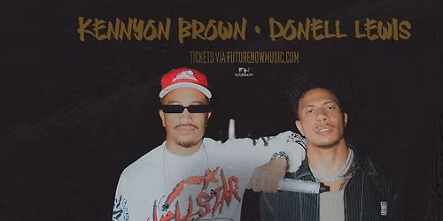 KENNYON BROWN & DONELL LEWIS live in Townsville QLD