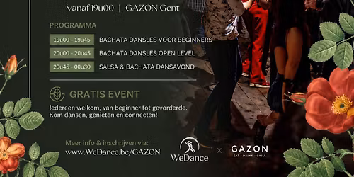 WeDance @ GAZON vrijdag 03\/07\/2026