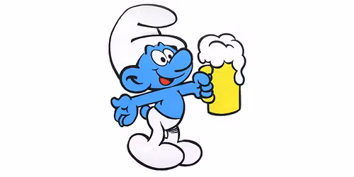 The SMURFS Treasure Hunt at the Art Walk