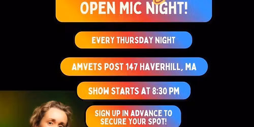 Open Mic Comdey Night