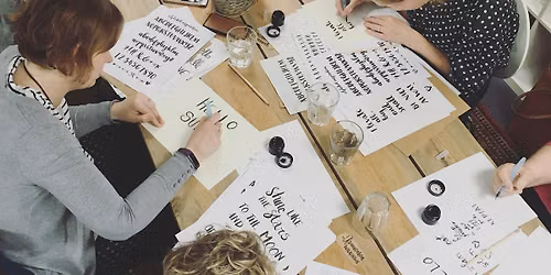 Festive Brush Pen Calligraphy Workshop