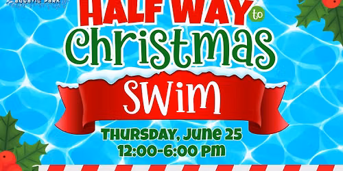 Halfway to Christmas Swim